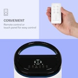 thumbnail of IceWind Plus Smart 4-in-1 Luftkühler Ventilator App-Steuerung Weiß / Blau Metallic