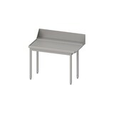 thumbnail of Stalgast Edelstahl Ablauftisch "PRO", Korbführung mit Gefälle, ohne Grundboden, 1100x750x880 mm, Anbauseite links, mit Aufkantung 200 mm, verschweißt