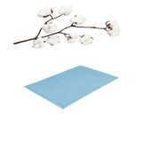 thumbnail of Handtuchserie im Set mit Schleife Marke Badvorleger 1 Stück 50 x 80 cm Hellblau