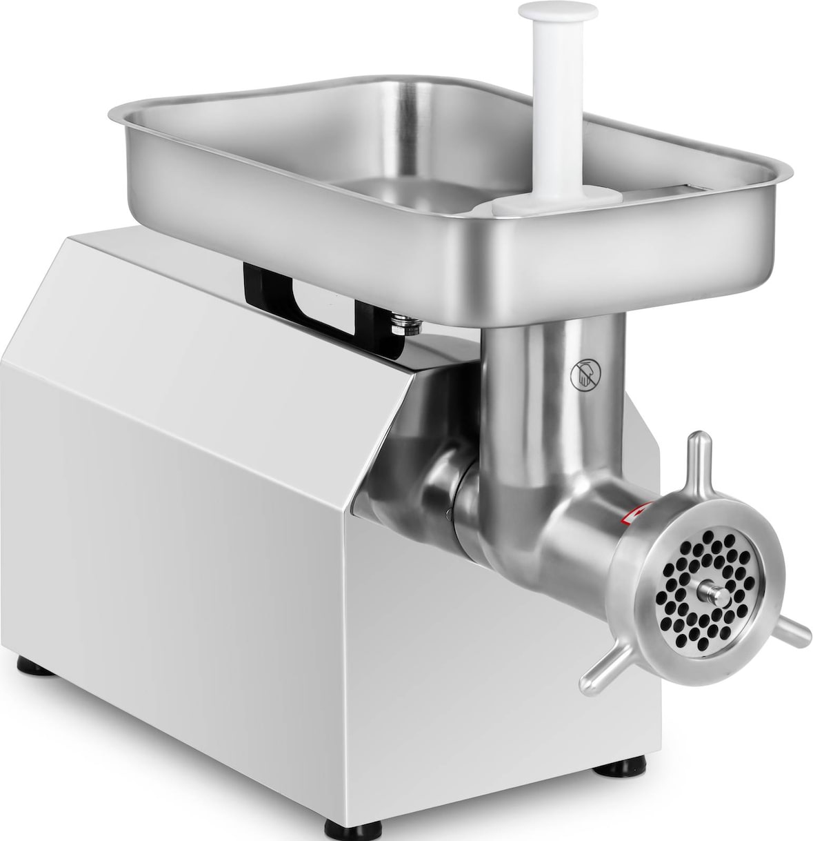 Royal Catering Picadora de carne en acero inoxidable - 480 kg/h