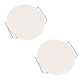 thumbnail of 2er Pizza Steinplatte Pizzaplatte Brotbackplatte Pizzateller Ø33cm