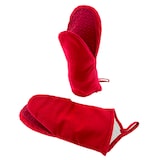 thumbnail of Hitte Bestendige Ovenhandschoenen Tot 250 °C - Rood - 30 x 14 cm - Set Van 2 Stuks