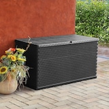 thumbnail of vidaXL Garten-Aufbewahrungsbox Anthrazit 120x56x63 cm PP Rattan
