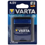 thumbnail of Varta Longlife Power ehem. High Energy 4912 Flachbatterie 4,5V, MN1203, 3LR12, 3LR12P 10er Box