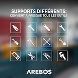 thumbnail of Muro Utensili Parete dell'officina Parete Metallica Perforata 17 Parti