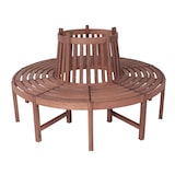 thumbnail of Baumbank Gartenbank Rundbank Bank Parkbank Holzbank Garten Baum Eukalyptus Holz