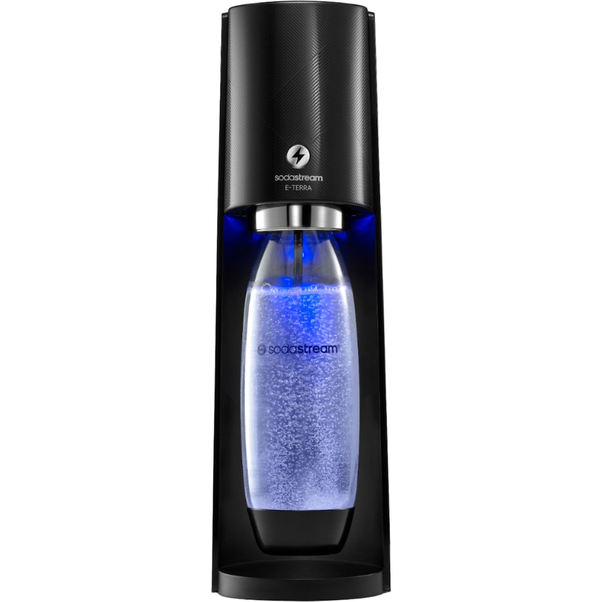 SODASTREAM Machine à Gazéifier L'eau + 1 Cylindre + 1 Bouteille - Noir 1012911331