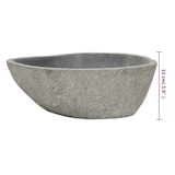 thumbnail of vidaXL Waschbecken Flussstein Oval (37-46)x(29-36) cm