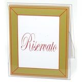 thumbnail of Set 5 Pz Cavalletti Per Menu Qr Code Riservato Cm 7x4 H 8