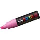 thumbnail of Marqueur peinture Posca 8K, pointe biseau 8 mm, rose fluo