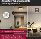 thumbnail of Paulmann LED Deckenleuchte Volea IP44  3000K 950lm / 0lm 230V 3,5W / 13W dimmbar Weiß#Silber 71177