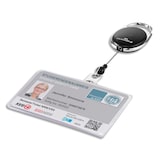 thumbnail of Porte-badge avec enrouleur STYLE pour 1 carte en format paysage