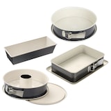 thumbnail of Ensemble de 4 moules à gâteaux de formes différentes de 28 à 32 cm Dr.Oetker Back-Trend