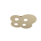 thumbnail of Toplight Plafoniera da soffitto rotonda 4 luci Cloud con attacco GX53, struttura colore sabbia, design moderno 49x48x3cm