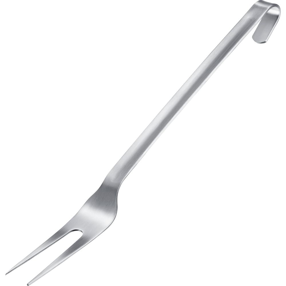 Westmark Fleischgabel Pro – Edelstahl Tranchiergabel mit langen Zinken & Aufhängehaken – Perfekt für Grill, Braten & Profiküche – Silber, 38 cm