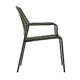 thumbnail of METRO PROFESSIONAL Gastro stapelbare stoel Alta, staal/polyrattan, olijfgroen