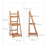 thumbnail of Helloshop26 - Escalier étagère meuble pour plantes bois 107 cm 2013079/2