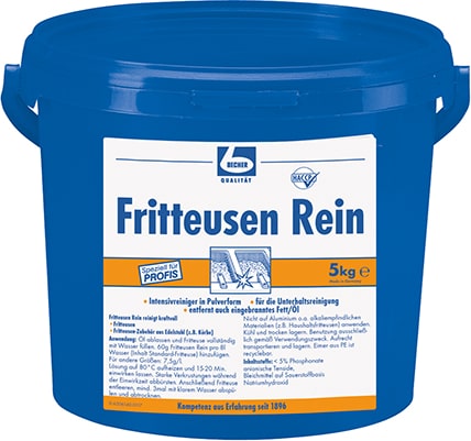 Dr. Becher 5 kg "Dr. Becher" Fritteusen Rein