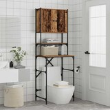 thumbnail of vidaXL Waschmaschinen-Schrank Altholz 68 x 48,5 x 194 cm Holzwerkstoff