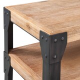 thumbnail of Mesa consola de madera maciza reciclada 120x40x85 cm