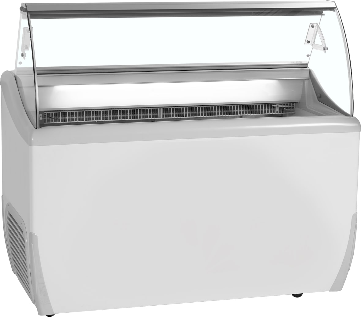 TEFCOLD Speiseeisvitrine UDRS7 317l Weiß