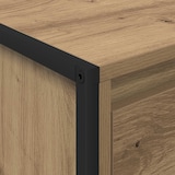 thumbnail of vidaXL Couchtisch Kunsthandwerk Eiche 100 x 46 x 40 cm Holzwerkstoff