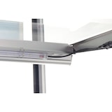 thumbnail of METRO Professional Fahrbare Kühlvitrine GCV1470, 151.5 x 67.5 x 121 cm, 510 L, silber/schwarz