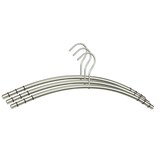 thumbnail of Kleiderbügel Edelstahl VE=15 Stück SZAGATO Edelstahl Kleiderbügel modern Hosenbügel Design Kleiderbügel Metall Hänger Garderobenbügel hochwertig