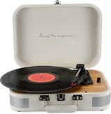 thumbnail of Tocadiscos Bluetooth Vc600 Prixton Reproductor Y Convertidor De Vinilos - Crema