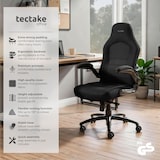 thumbnail of tectake Chaise de bureau ergonomique SPRINGSTEEN - noir - 404736