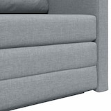 thumbnail of Canapé-Lit 110cm Gris clair tissu Modèle Oermontel