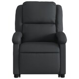 thumbnail of vidaXL Massagesessel mit Aufstehhilfe Elektrisch Schwarz Echtleder