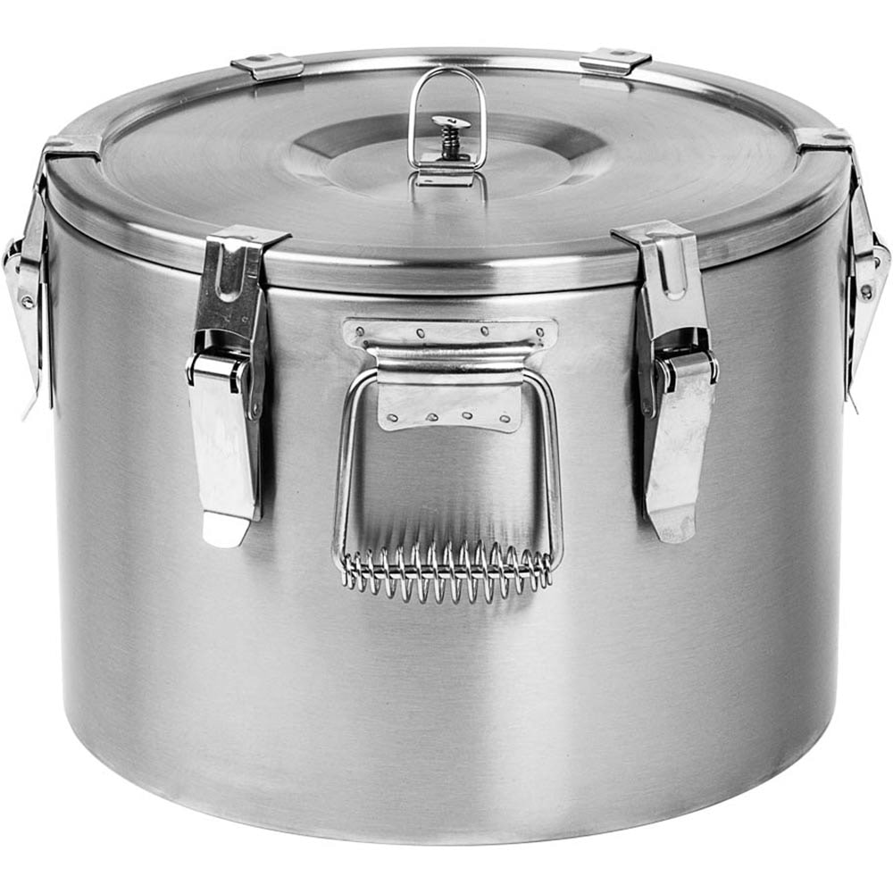 Stalgast Thermobehälter aus rostfreiem Edelstahl, Basic Line, 15 Liter