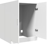 thumbnail of vidaXL Waschmaschinenschrank Weiß 71x71,5x91,5 cm
