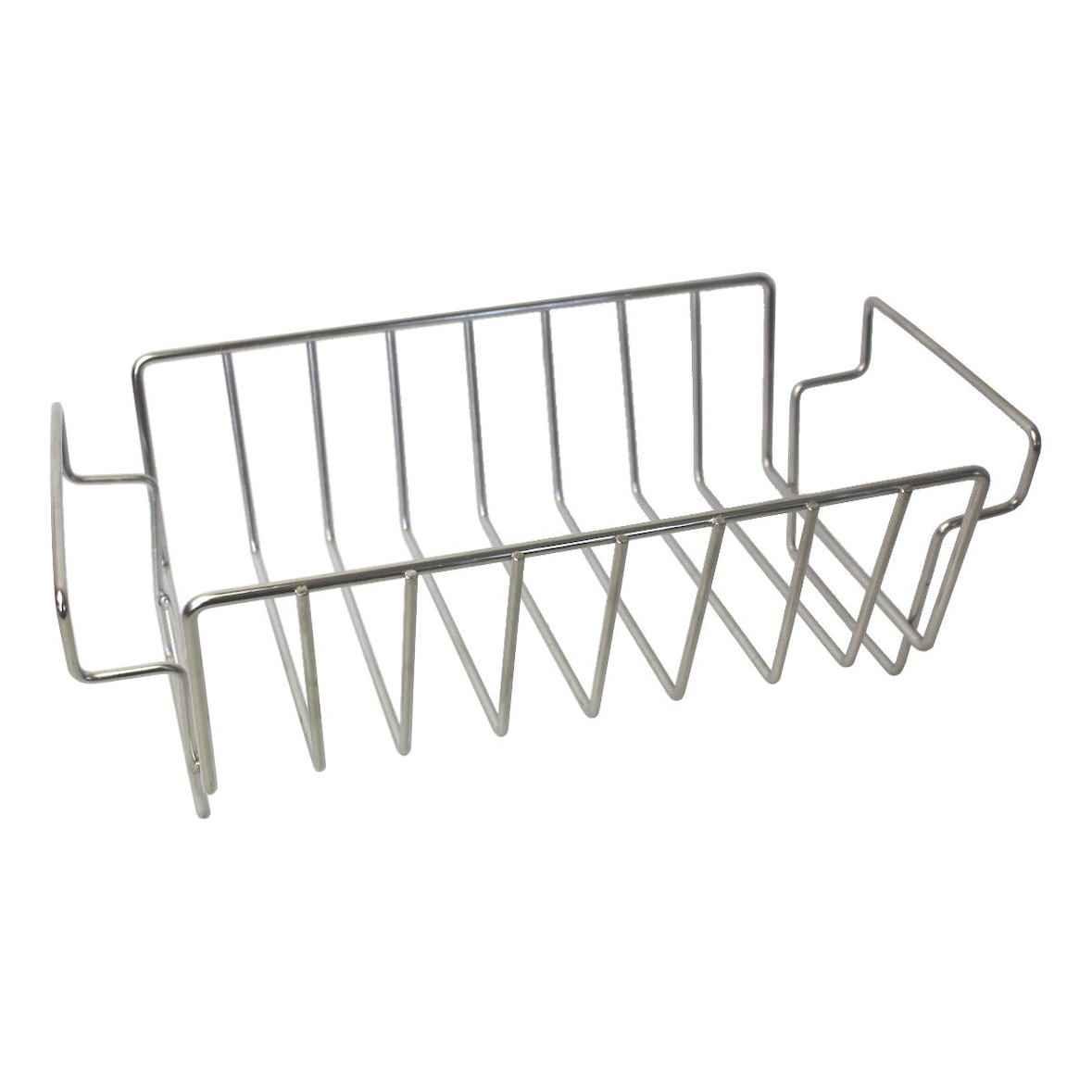 SANTOS BBQ Spareribs Halter Bratenkorb, Edelstahl