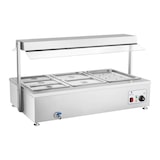 thumbnail of Helloshop26 - Bain-marie 2900 watt 6 GN-pannen - met vleescompartiment en aftapkraan 14_0000562