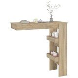 thumbnail of vidaXL Wand-Bartisch Sonoma-Eiche 102x45x103,5 cm Holzwerkstoff