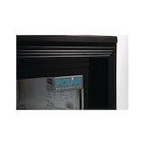 thumbnail of Rugbar met twee schuifdeuren Polar G serie zwart 198L