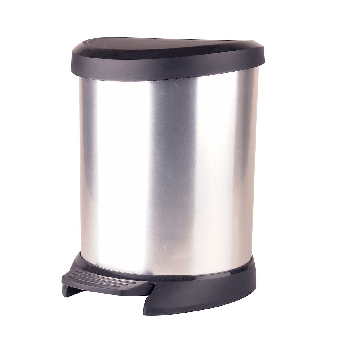 Curver Pedaalemmer Decobin 28 x 27.5 cm - 5 l Zilver Kunststof