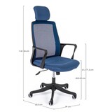 thumbnail of Sedia Ufficio Blu - REGALIAA