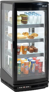 thumbnail of Kühlvitrine mit 2 Türen 93 L Schwarz CVR93L Casselin