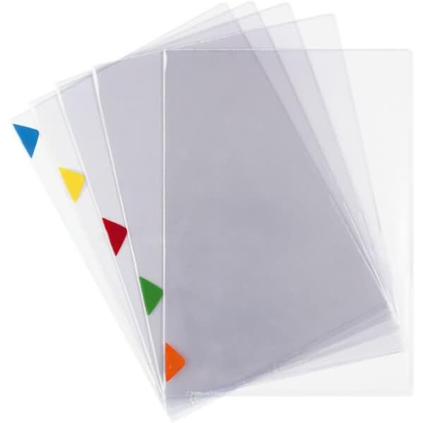 Sichthülle Longlife XL Business A4 transparent/sortiert VE=5 Stück