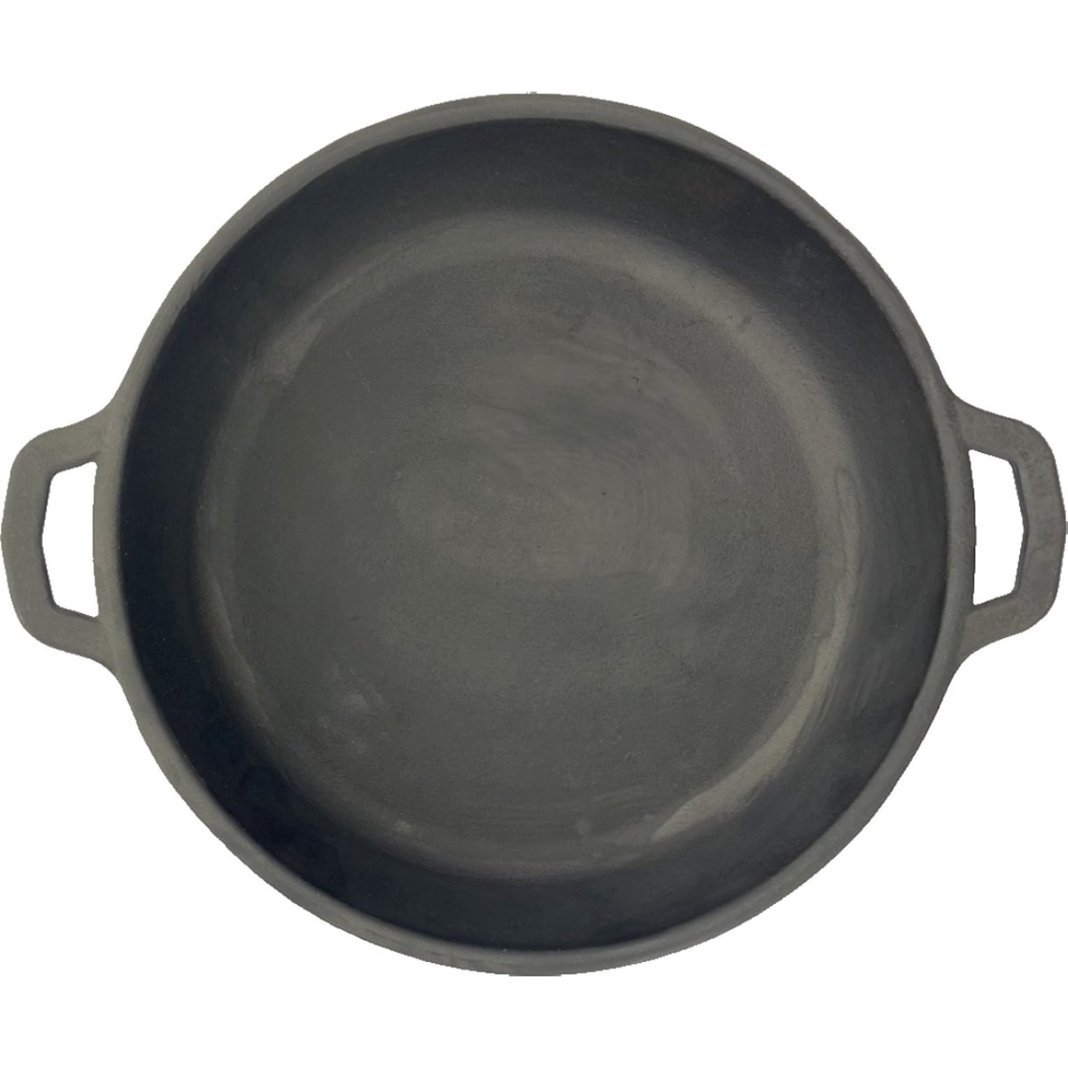 Gietijzeren Barbecue Pan - ø 20 x 4 cm - BBQ Accessoires - Mat Zwart