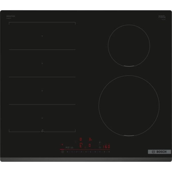 Table induction   - 4 foyers - L59 x P52 cm - PIX631HC1E usage non-intensif BOSCH