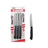 thumbnail of Coltello Tavola Marietti Top Conf. 6 Pz Lama Seghettata Doppia Affilatura M/plas