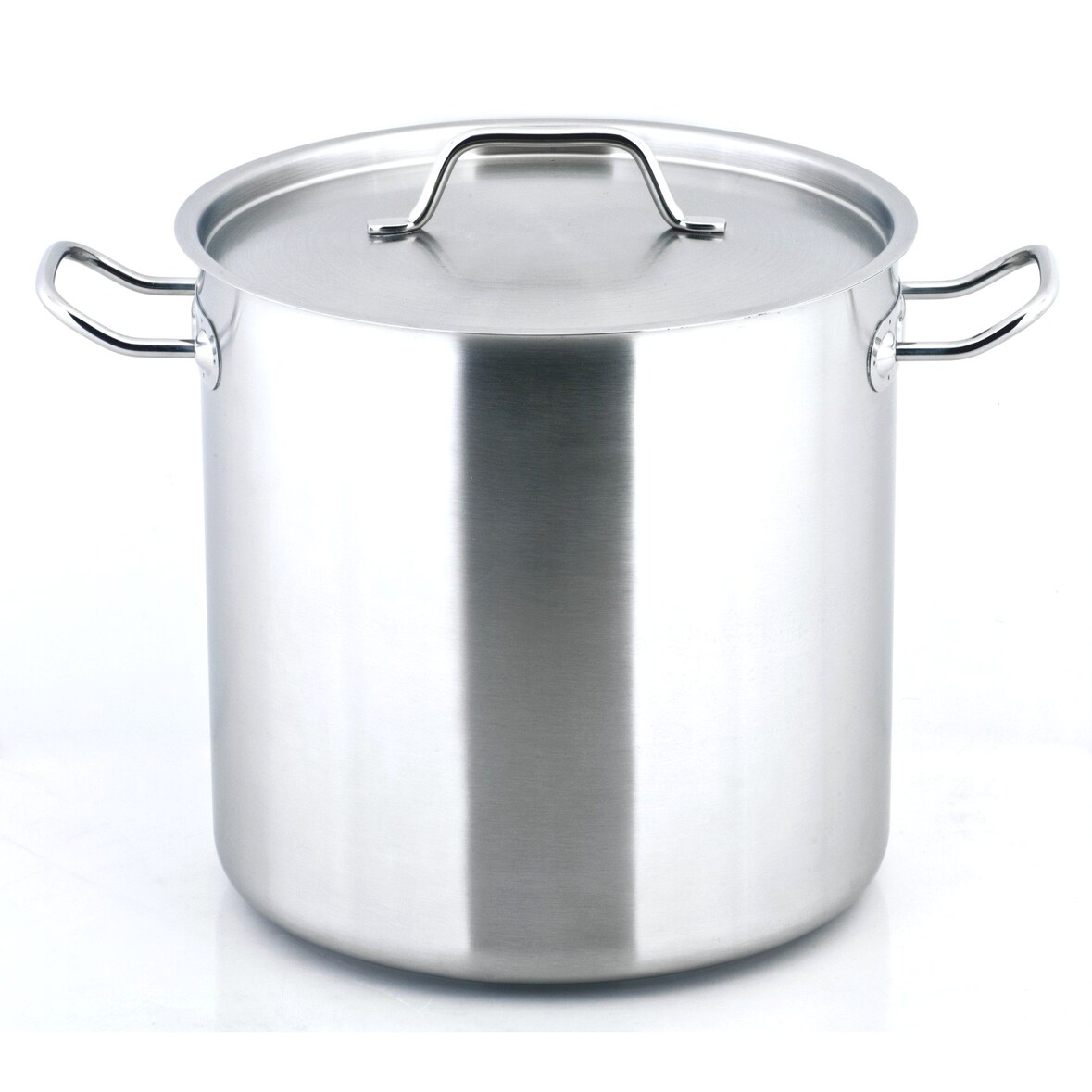 METRO Professional Olla para sopa con tapa, acero inoxidable, Ø 36 cm, 36 L, altura: 40.4 cm, inducción