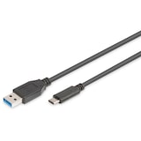 thumbnail of ASSMANN USB 3.0 Type-C Anschlusskabel, Type-C auf A, 1m