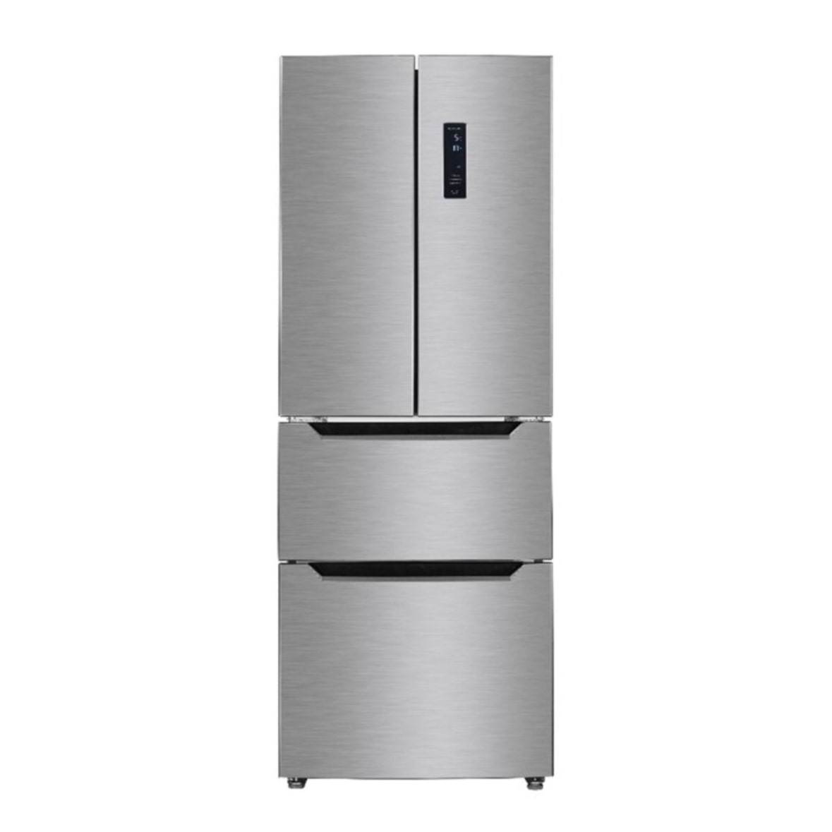 PKM KHFD350ENFIX Frenchdoor Kühlschrank – 320 L, NoFrost, TouchControl, Schubladen, Inox-Design