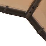 thumbnail of vidaXL Gartenpavillon Beige 3x3 m Stahl und Stoff