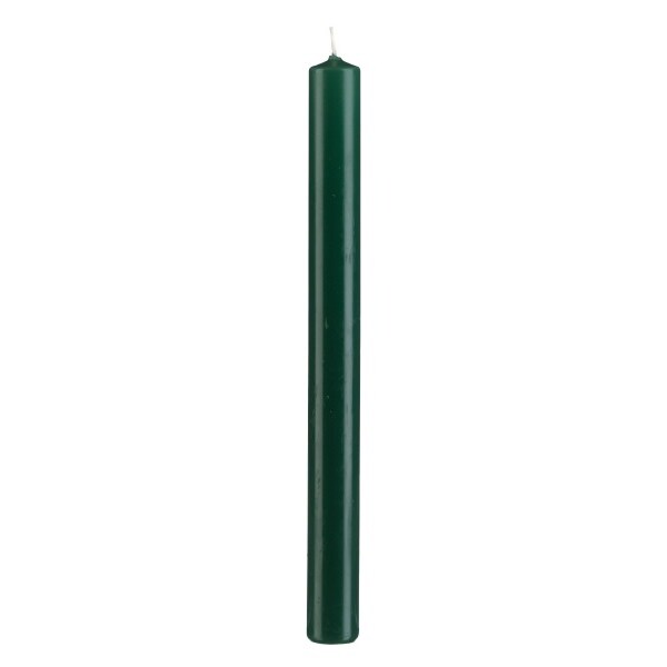 Kerzen Stabkerzen Grün, 250 x 30 mm, 12 Stück